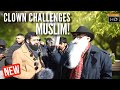 Clown challenges Muslim! Smile2jannah vs Clown guy | Speakers Corner | Hyde Park