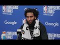 Julian Champagnie on Staying Confident & Positive After Game 5 of Western Conference Finals vs. OKC