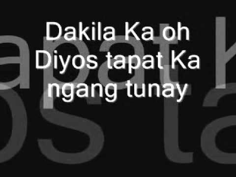 Dakila ka oh Diyos