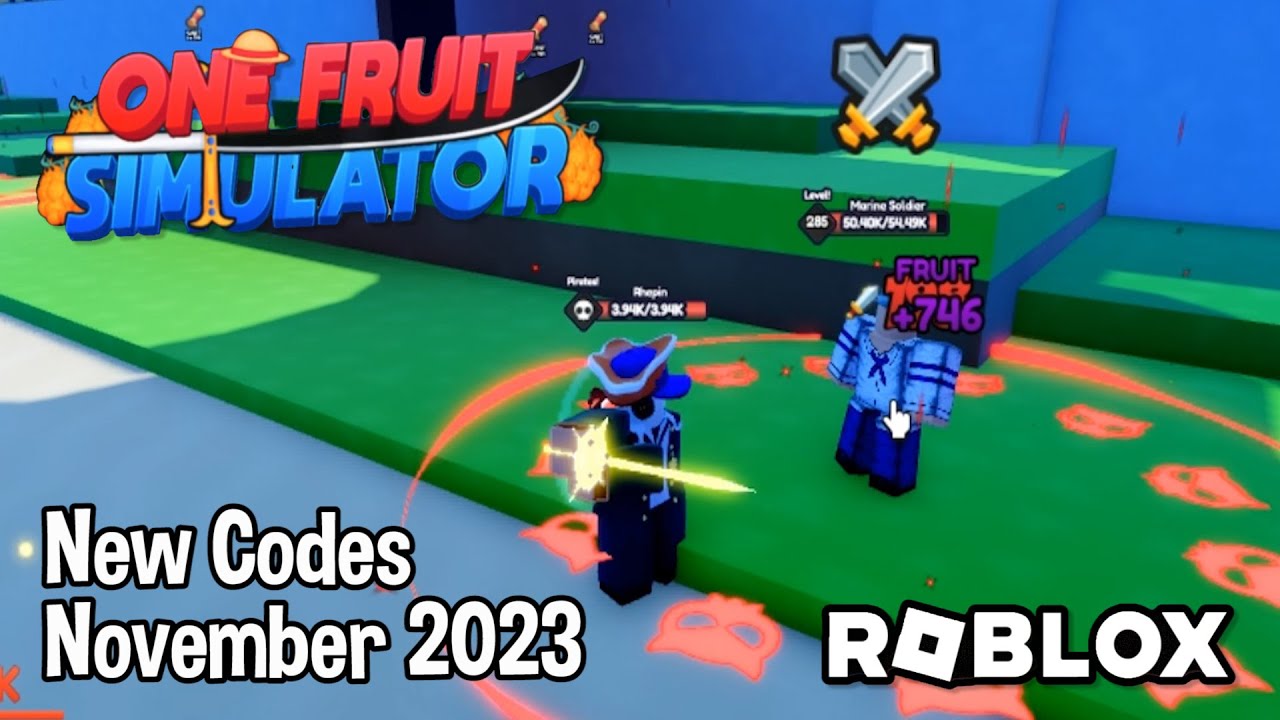 NEW* ALL WORKING CODES FOR ONE FRUIT SIMULATOR IN 2023! ROBLOX ONE