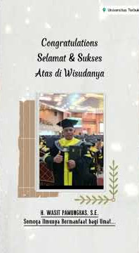WISUDA KE UT PUSAT