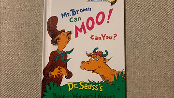 Dr. Seuss Rap: “Mr. Brown Can Moo! Can You?”- Performance by @jordansimons4