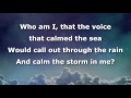 Who Am I Instrumental With Lyrics Casting Crowns mp3