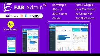Fab Admin - Responsive Admin Dashboard Template Web App | Themeforest Website Templates and Themes