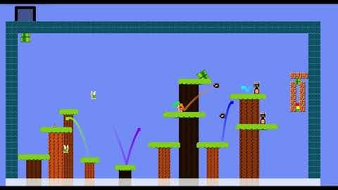 algodoo marble race  --  The Sky Land  - Mario Marble Race  -- mario