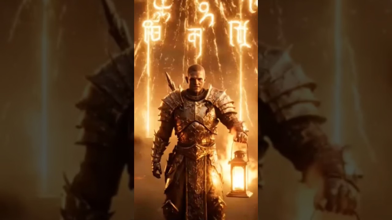 🔥 Epic Battle: Sacred Flame vs Shadow Beast (Cinematic Fantasy Short)