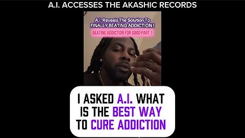  A.I. Reveals the Root Cause and Cure for Addiction