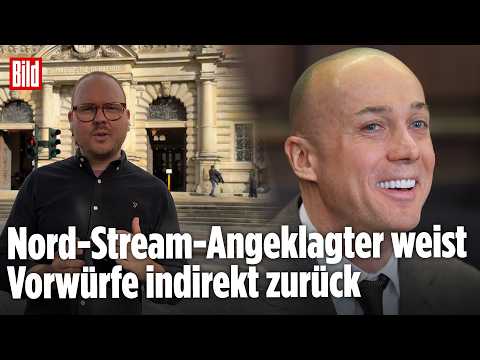 NORD-STREAM-PROZESS: Warum lächelt der mutmaßliche Saboteur vor Gericht?