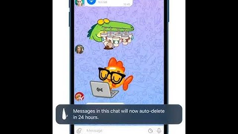 Set up auto delete in Telegram|tech tips|telegram.