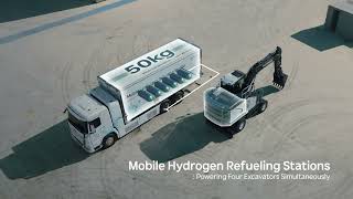 bauma Innovation Award 2025 – Climate Protection: H2 Excavator with fuel cell drive