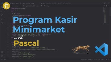 Program Kasir Minimarket (Pascal)