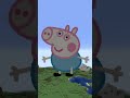 Screaming Peppa Pig Characters in Minecraft