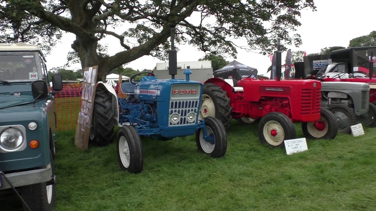 Gower Show 2017 Tractors and Cars YouTube