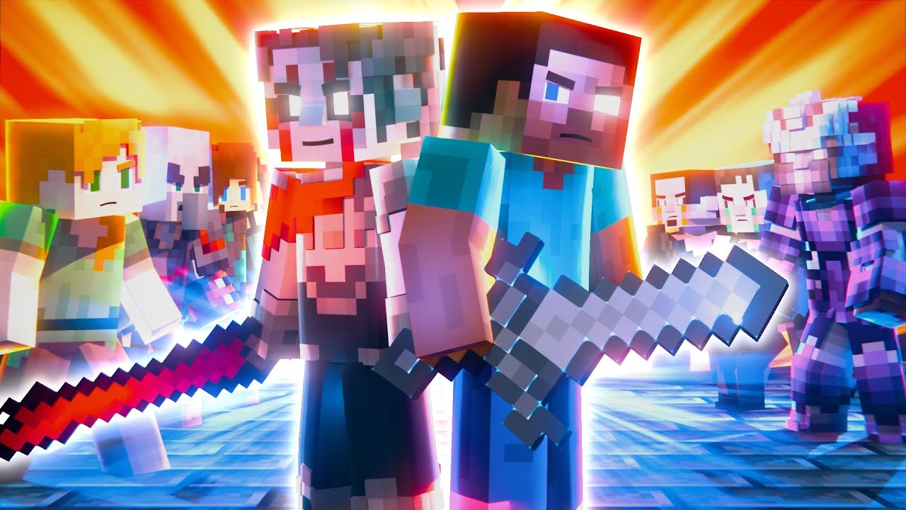 ALEX WENT MISSING : Warden, Pillager, Evoker vs Steve Herobrine ( Minecraft Animation)