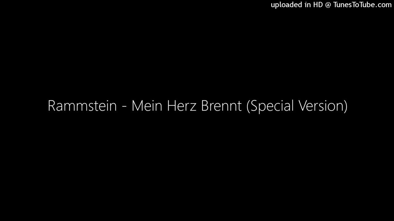 Rammstein - Mein Herz Brennt (Special Version) arranged by DJ Bozilla