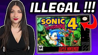 The ILLEGAL 'Sonic The Hedgehog 4'... For Super Nintendo