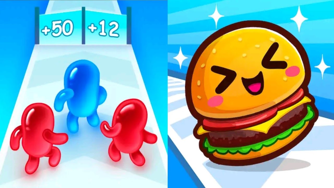 New Update 2026 🔥 Join Blob Clash 3D VS Food Run - All Levels Gameplay Video 