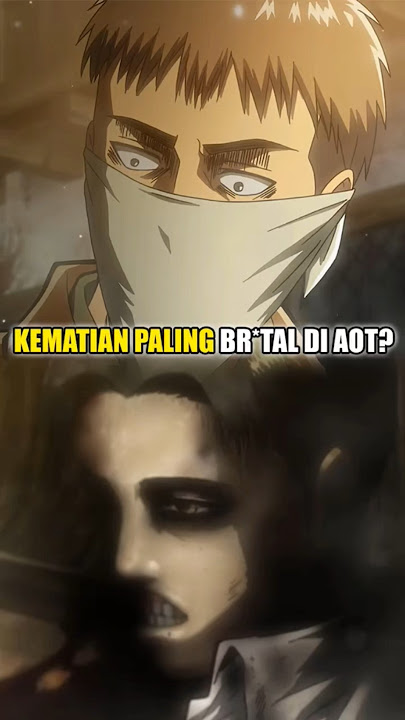 Kematian Paling Brutal Di Shingeki no Kyojin? #attackontitan #shingekinokyojin #eren #shorts #marco
