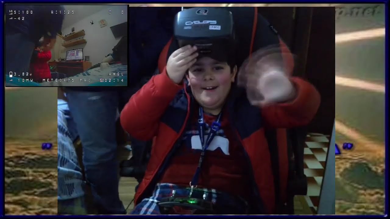 Indoor FPV stream test