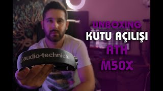 Audio Technica - Ath M50X Kutu Açılışı Unboxing