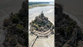 This Fortress Disappears With the Tide Every 12 Hours #montsaintmichel #medieval #construction