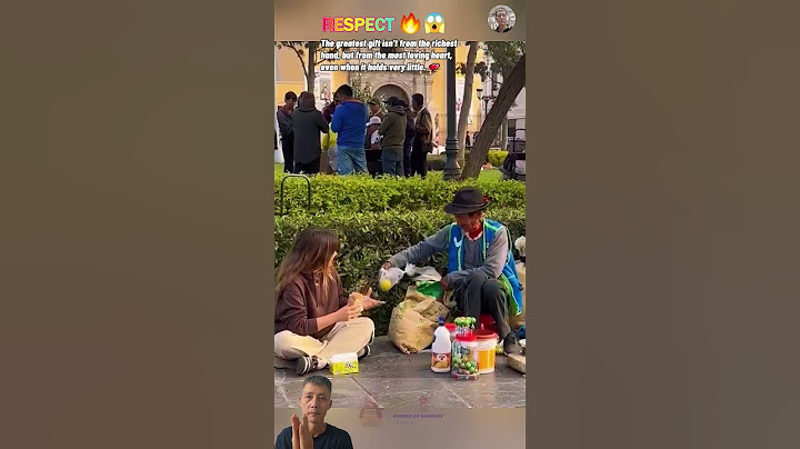 Respect the Kindness of These People