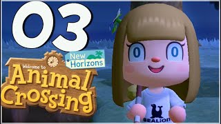 Animal Crossing New Horizons Walkthrough Part 3 Night Hunting! (Nintendo Switch)