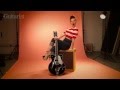 Guitarist magazine September 2013 Gretsch Center-Block model shoot: behind the scenes