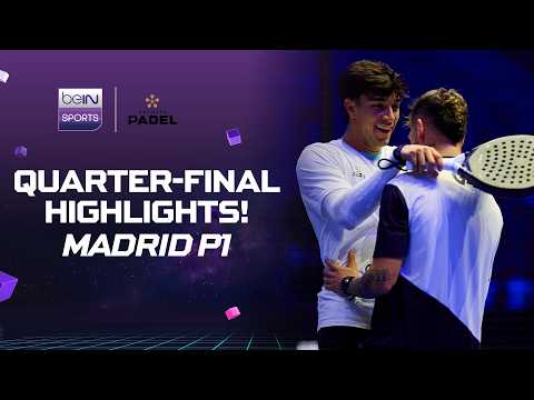 Rodriguez/Abbate vs Libaak/Alfonso | Premier Padel | Madrid P1 | Quarter-Final Match Highlights