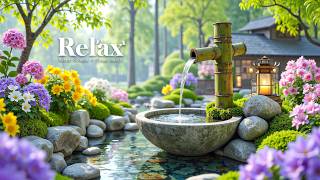 Calming Music for Sleep, Relax, Meditation 🌿 Bamboo Water Fountain, Spa and Massage Music, Resting screenshot 5