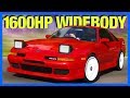 Forza Horizon 4 : 1600 Horsepower Widebody Supra!! (FH4 Toyota Supra)