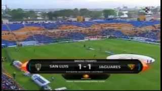 Luis Gabriel Rey gol 15 con Jaguares c2012 J14 vs Sn Luis 7abr