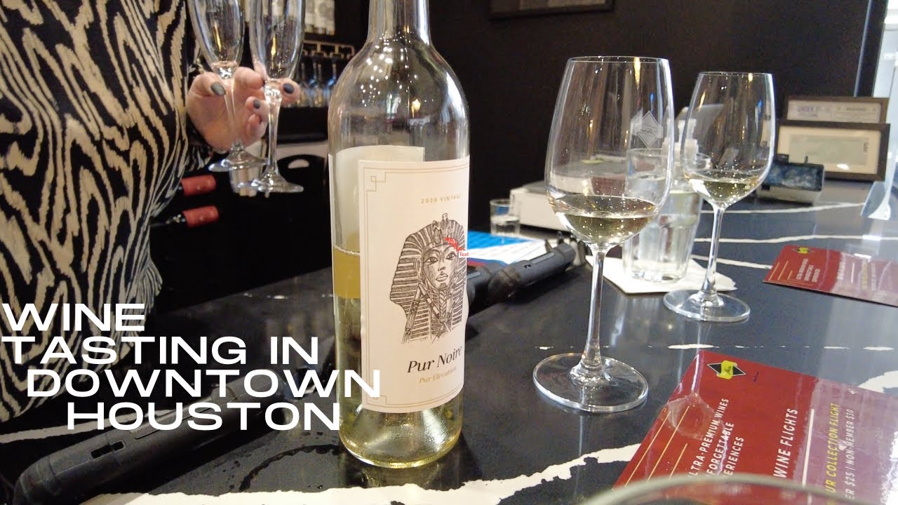 Wine Tasting in Houston: Pur Noire Urban Wineries