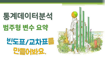 통계데이터분석 - 데이터 요약 - 범주형 변수 🔑 빈도표(frequency table) | 교차표(cross-tabulation) | 다차원 테이블