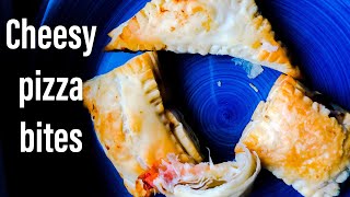 Cheesy pizza bites|easy snack recipe