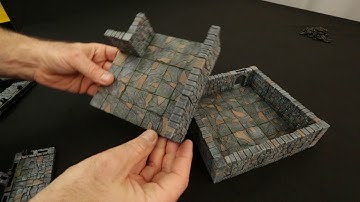 Architects of Destruction Rampage Dungeons Kickstarter Preview of Pledge 1