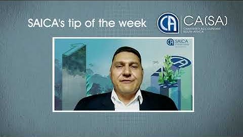 #Tax ~ SAICA Tip of the Week