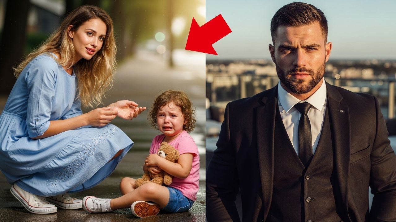 A JOVEM ENCONTROU UMA GAROTINHA CHORANDO… E O PAI, UM BILIONÁRIO, AGRADECEU DE UM JEITO INESPERADO!