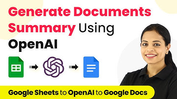 How to Auto Generate Documents Summary using OpenAI