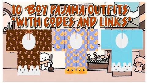 Roblox Pajamas Boy