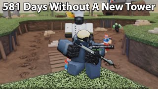 I Waited 581 Days In Roblox Tower Battles..