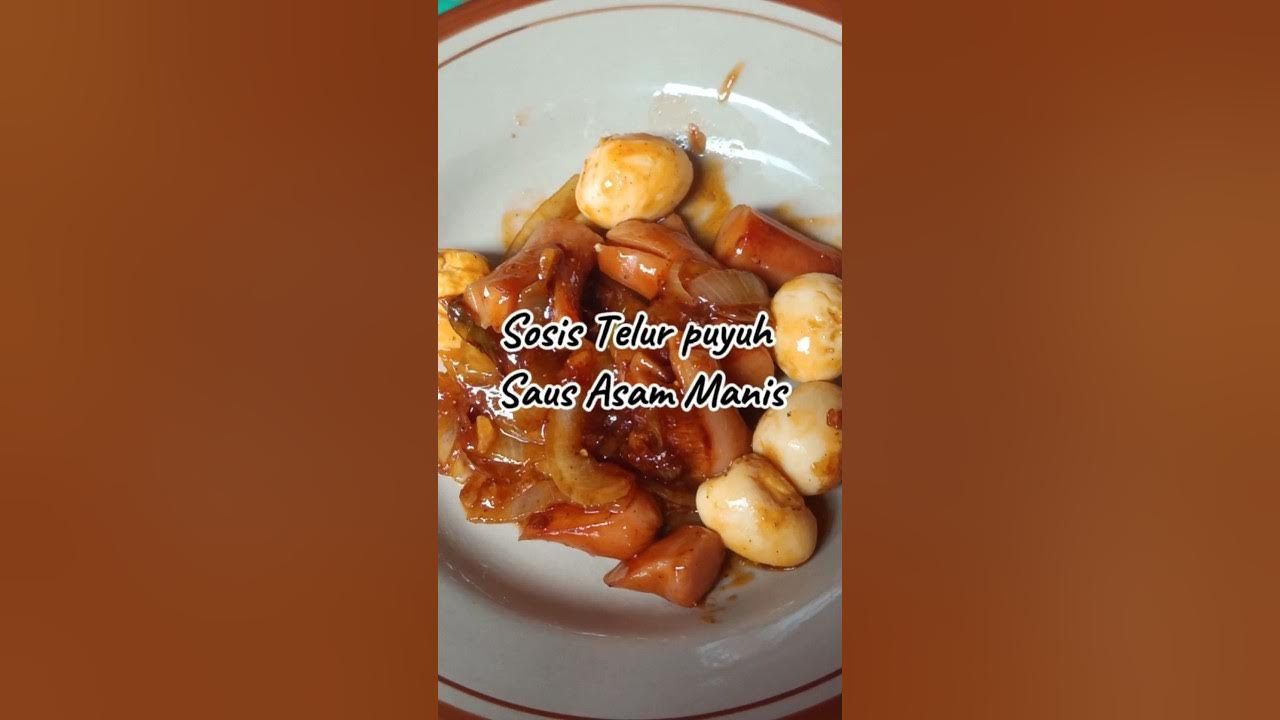 Cuma ada telur puyuh & sosis dikulkas? Kita masak sosis telur puyuh saus asam manis aja buat menunya Cuma ada telur puyuh & sosis dikulkas? Kita masak sosis telur puyuh saus asam manis aja buat menunya