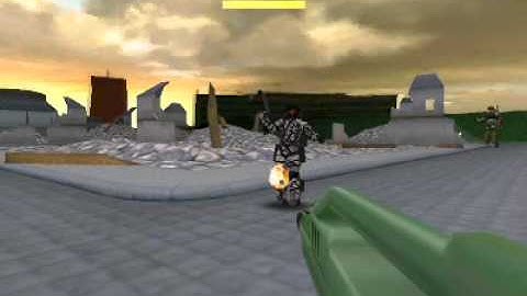 mi primer videojuego war of death con the 3d game maker