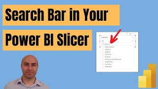 Add a Search Bar to Your Power BI Slicers #Shorts screenshot 5