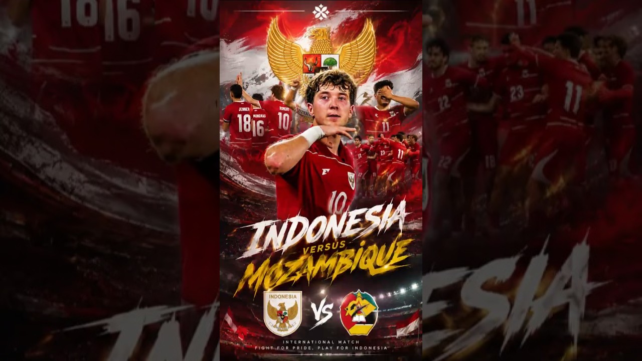 Indonesiar vs Mozambique #timnasindonesia #timnasday #mozambique #fyp
