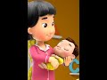 Mom has to put restless baby to sleep 😵💤 #littlebabybum #shorts | Nursery Rhymes for Babies