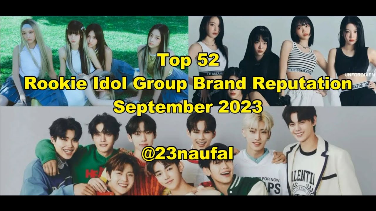 Top 52 Rookie Idol Group Brand Reputation September 2023 brikorea ...