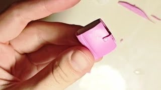 Miniature book made of polymer clay. Polymer clay for beginners