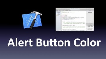 [Xcode] Colored AlertView Buttons