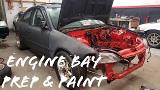 Engine Bay Prep & Paint || Lee's Turbo GSR EG Ep. 2